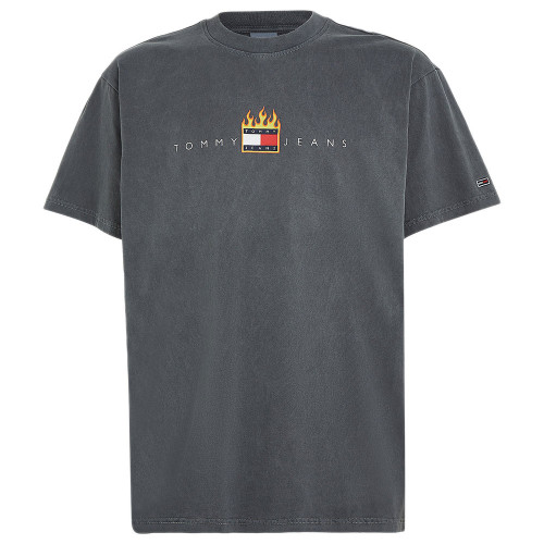 Tommy Hilfiger Ανδρική κοντομάνικη μπλούζα Linear Fire Flag Tee